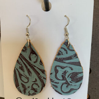 Turquoise Teardrop Earrings